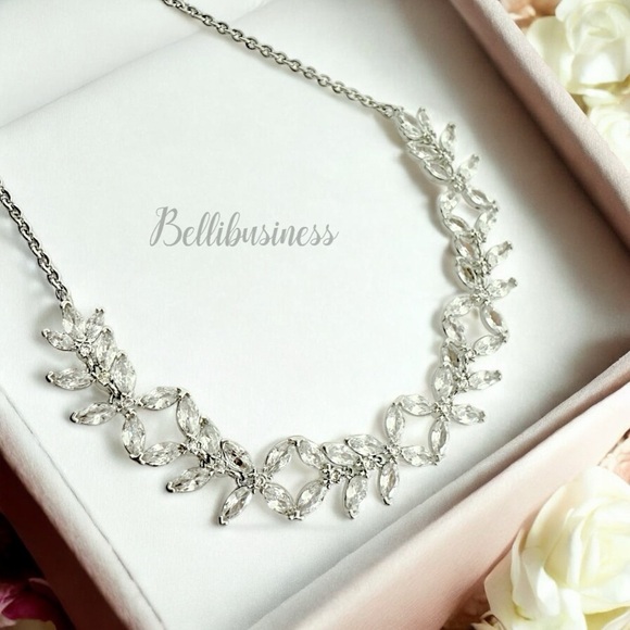 Kendra Scott Rosalie Silver Tennis Bracelet in White CZ - Picture 5 of 7